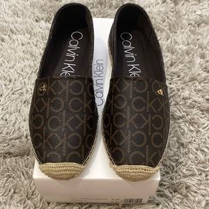 Calvin Klein espadrille flat